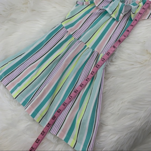 Carter’s striped dress with ruffle collar - 4T - Picture 3 of 3